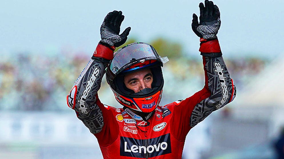 Francesco Bagnaia a remporté le GP de Saint-Marin.