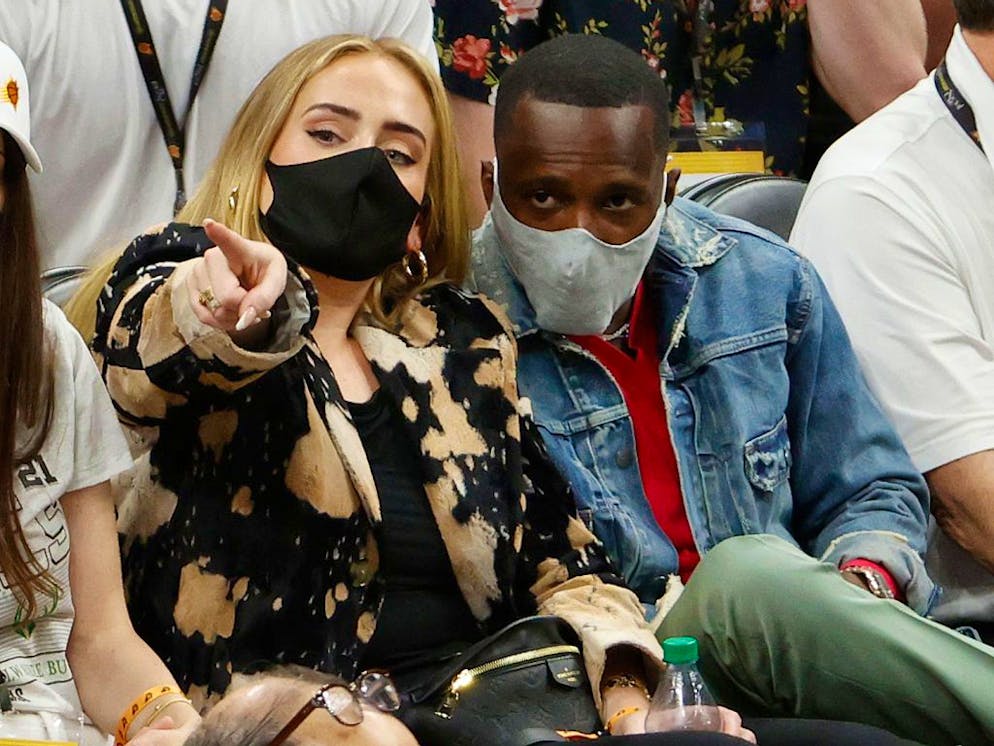 La chanteuse britannique et l'agent sportif, qui représente LeBron James, ont été photographiés lors d'un match de basket en juillet, et ont depuis été aperçus ensemble plusieurs fois ces dernières semaines. (archives)