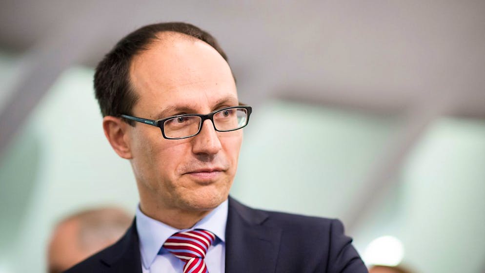 Der St. Galler Finanzdirektor Marc Mächler wird voraussichtlich am 30. September das Budget für 2022 präsentieren. (Archivbild)