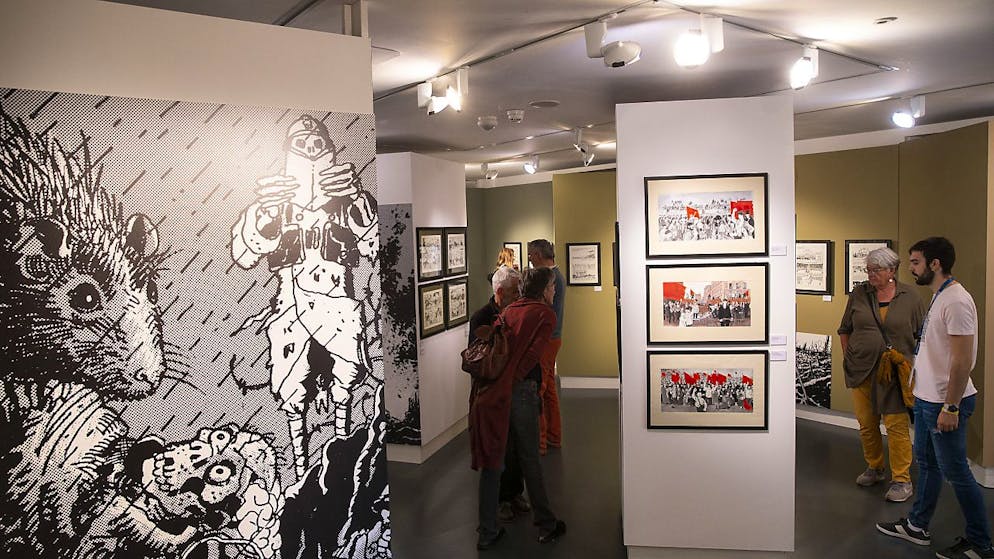 La retrospettiva del fumettista Tardi organizzata in occasione del festival del fumetto di Losanna