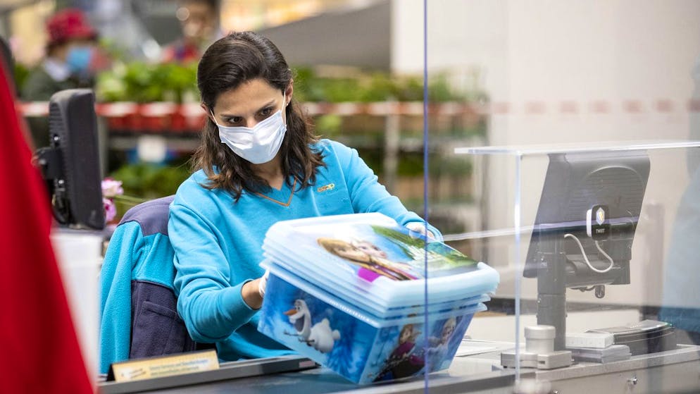 Feedback vom Kunden: Kassiererin im Coop Bau und Hobby in Rümlang.