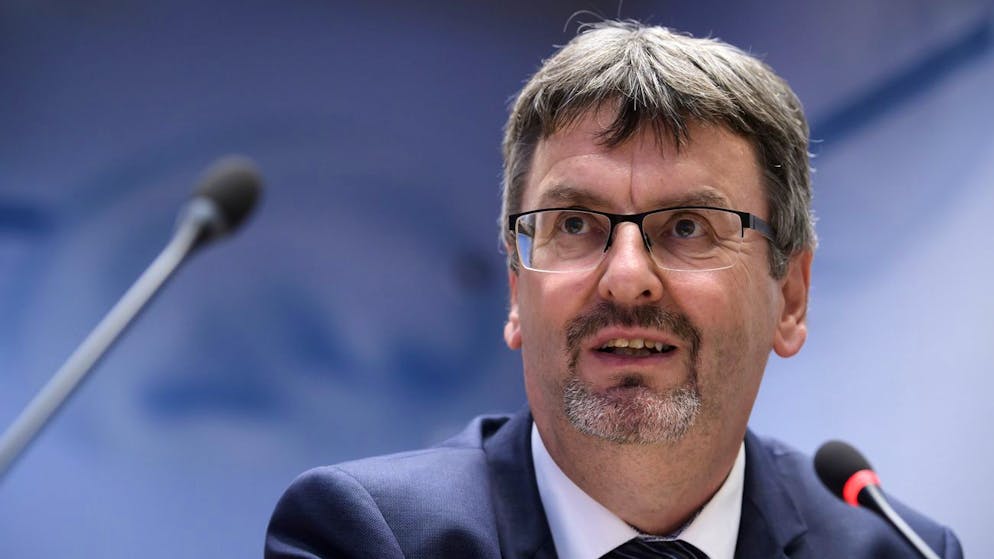 Peter Füglistaler, Direktor des Bundesamt für Verkehr, spricht sich für eine Stärkung des Binnengüterverkehrs in der Schweiz aus. (Archivbild)