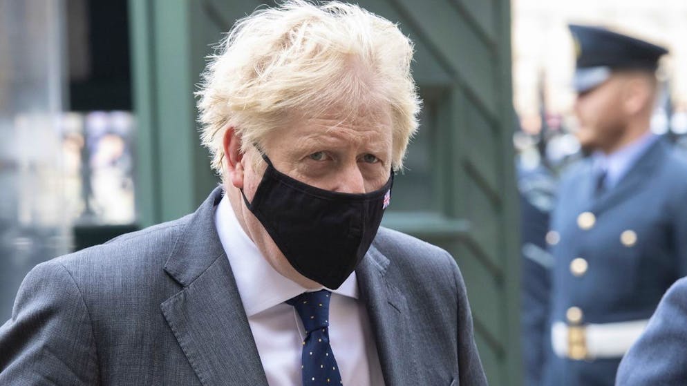Der britische Premier Boris Johnson am 19. September 2021 in London.