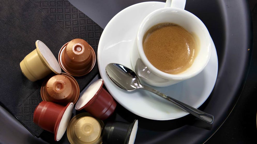 Biologisch abbaubare Kapsel der Schweizer Firma Ethical Coffee Company.