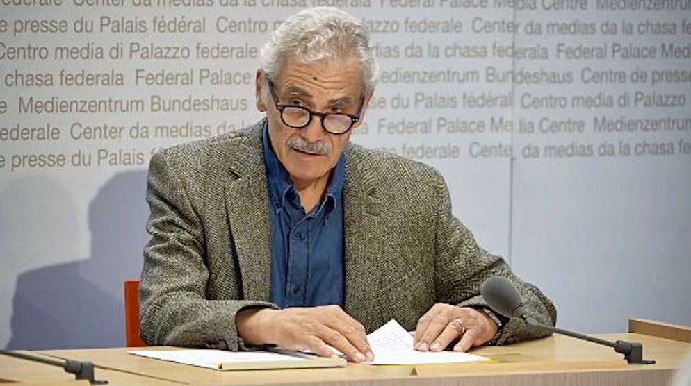 Oswald Sigg, ehemaliger Bundesratssprecher, war bereits Unterstützer der Initiative «Für ein bedingungsloses Grundeinkommen».