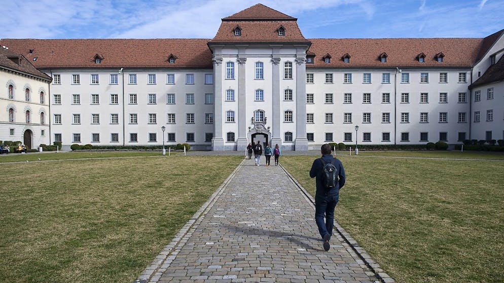 Ein Teil des St. Galler Staatsarchivs ist heute im Regierungsgebäude untergebracht. (Archivbild)