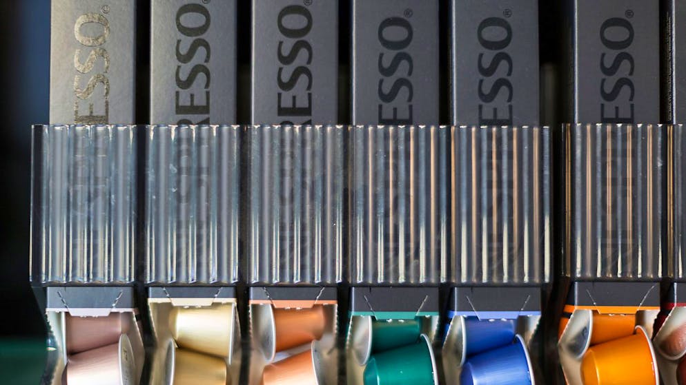 La forme caractéristique des capsules Nespresso ne peut pas être protégée par le droit des marques (archives).