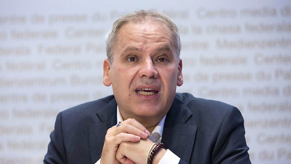 Patrick Mathys, dell'Ufficio federale della sanità pubblica