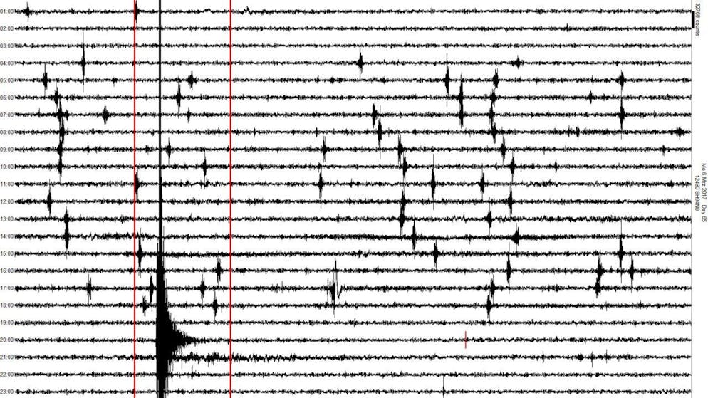 Una scossa di 4.6 sulla scala Richter nella regione della Linthal glaronese con epicentro nel canton Svitto si era verificata il 6 marzo 2017