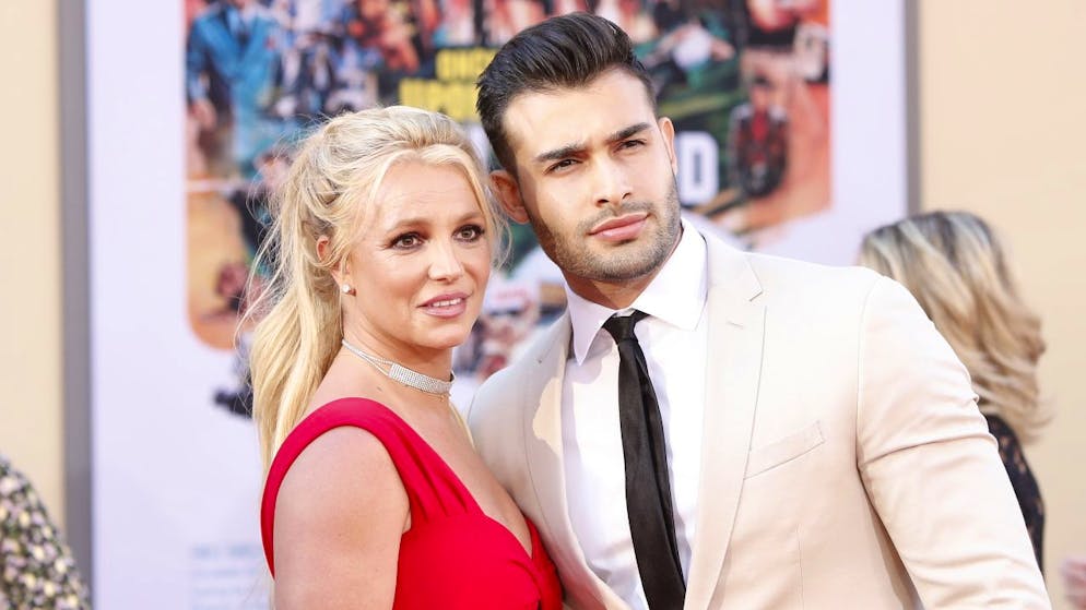 Britney Spears et Sam Asghari se sont rencontrés en 2016 sur le tournage d'un clip vidéo pour le titre "Slumber Party" (archives).