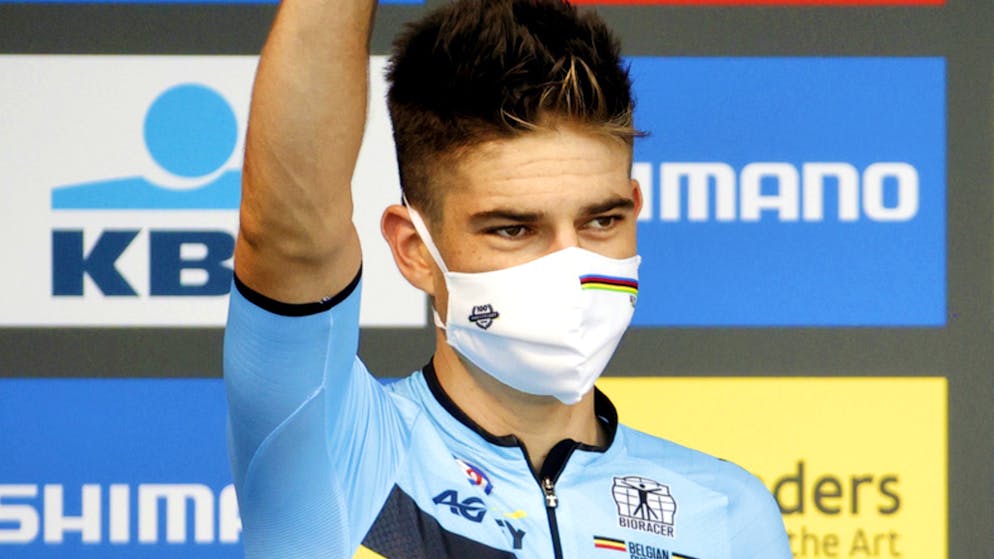 Deuxième du chrono, Wout van Aert sera l'un des favoris à la course en ligne aux Mondiaux.
