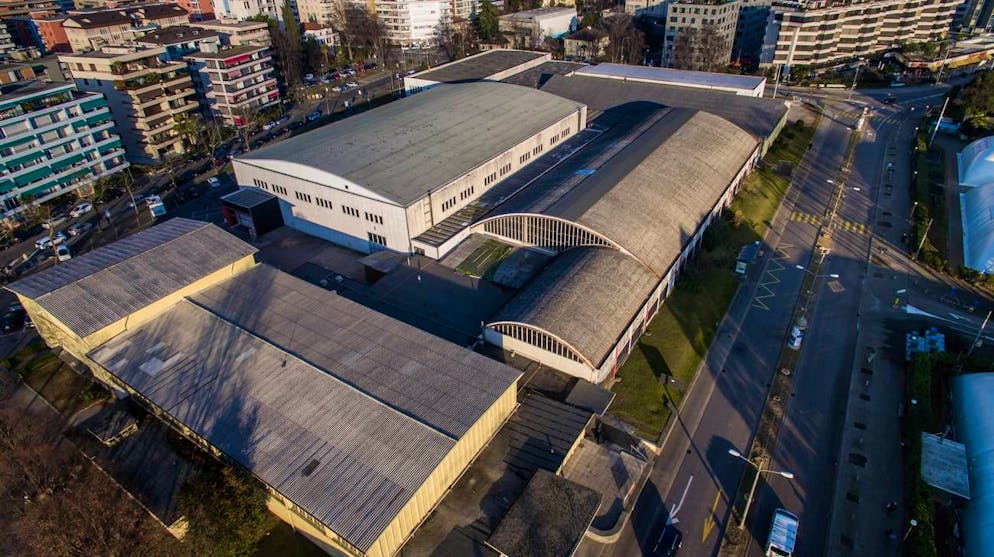La zona del Padiglione Conza
