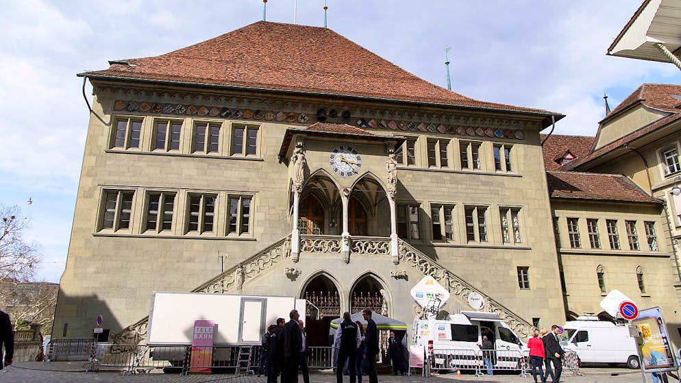 Der Berner Stadtrat tagt wieder im Rathaus. (Archivbild)