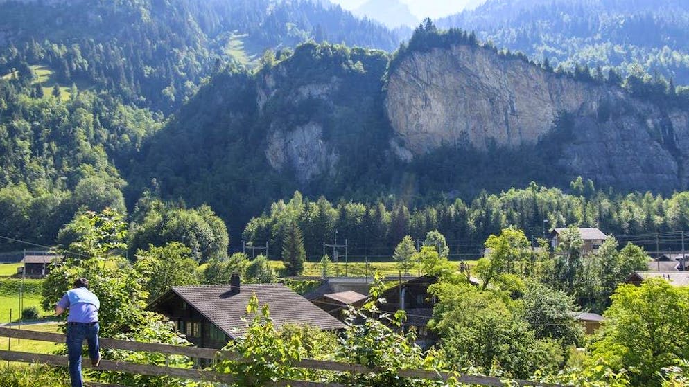 Die unsichtbare Gefahr im Felsen: In Mitholz BE befindet sich ein in den 1940er-Jahren eingestürztes Munitionslager der Armee. (Archiv)
