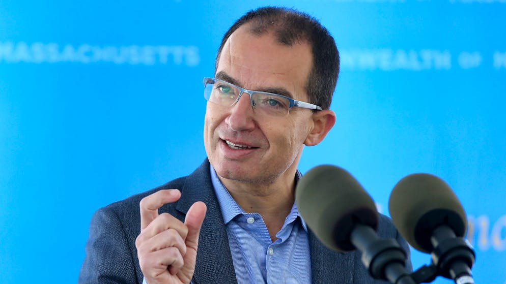 Moderna-Chef Stéphane Bancel. (Archivbild)