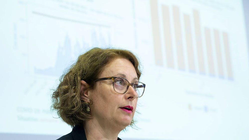 Malgré le recul des infections au Covid-19, la médecin cantonale Aglaé Tardin reste prudente et ne cache pas ses craintes d'un rebond de l'épidémie avec l'arrivée de l'automne (archives).