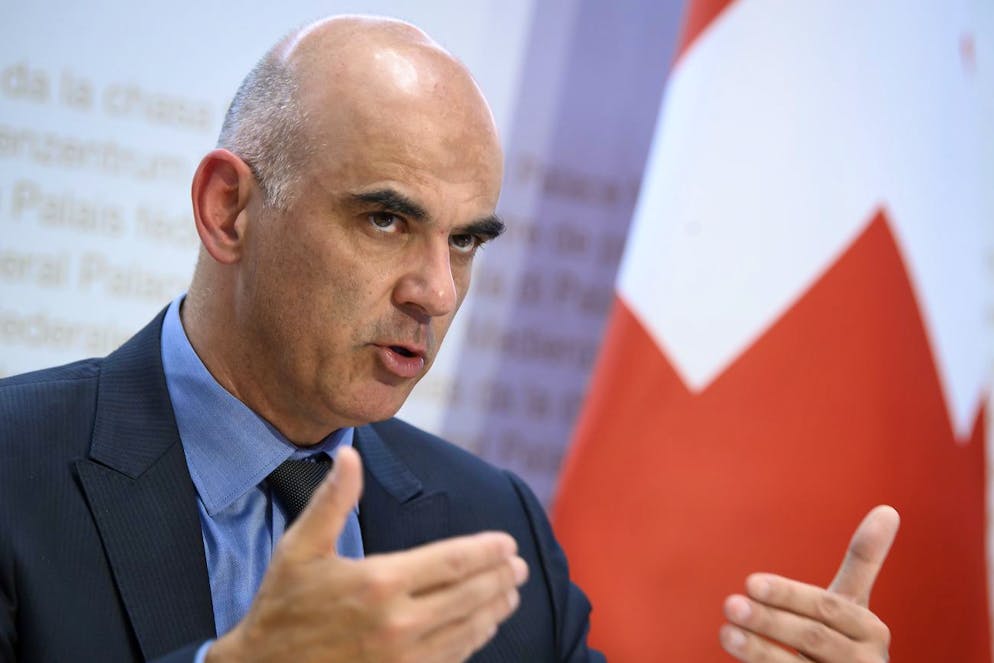 «On va au-delà de mois difficile, la situation peut vite changer», prévient Alain Berset.