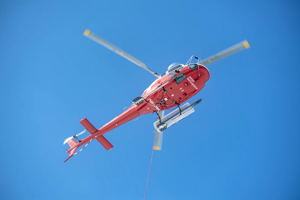 La police a localisé jeudi un corps humain dans un terrain en forte pente, lors d'un vol de recherche en lien avec l'annonce d'une disparition. (image d'illustration)
