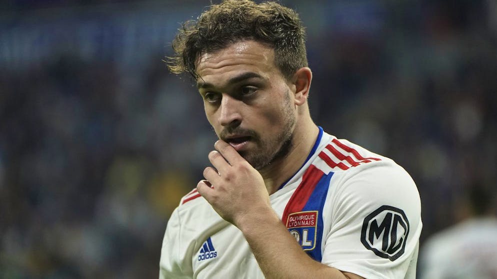 Xherdan Shaqiri et l'Olympique Lyonnais ont été contraint au nul samedi.