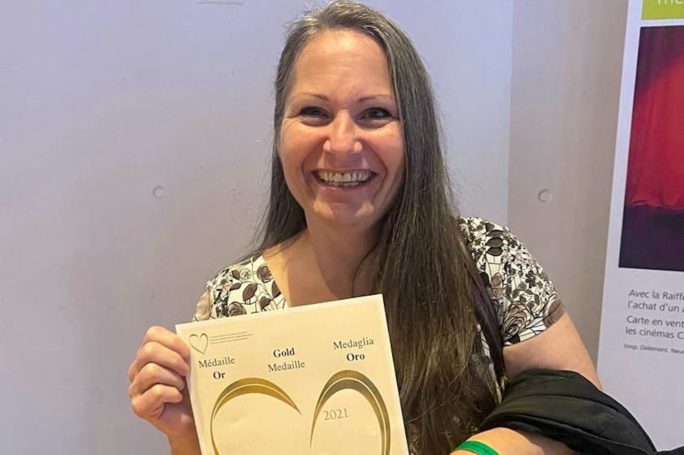 Elena Tamó Albertalli creatrice del cioccolatino al Corniolo