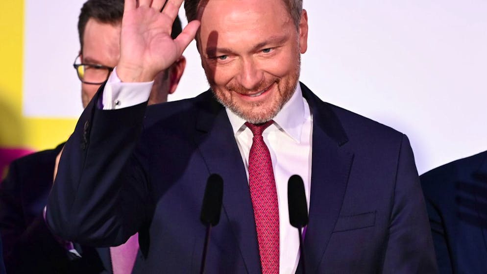 Christian Lindner, Vorsitzender der deutschen FDP sieht seine Partei gestärkt und bereit, Regierungsverantwortung zu übernehmen.