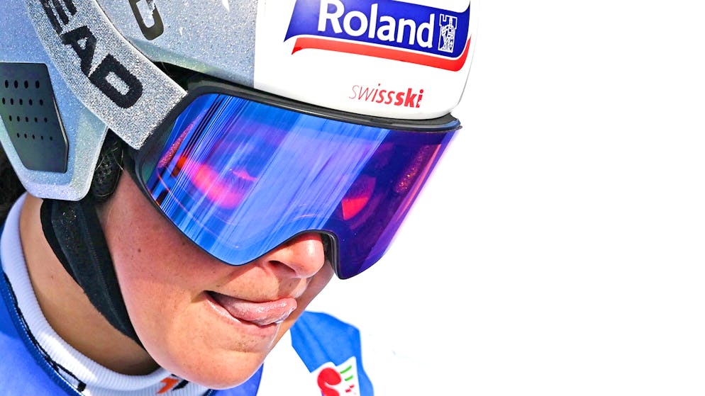 Corinne Suter s'est blessé à l'entraînement à Zermatt.