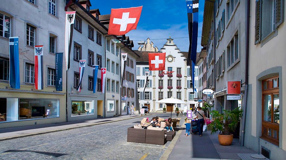 Im Stadtrat Aarau kommt es zu keinen parteipolitischen Veränderungen: Die SP verteidigte ihren freien Sitz. Die SVP gehört dem Stadtrat weiterhin nicht an. (Archivbild)