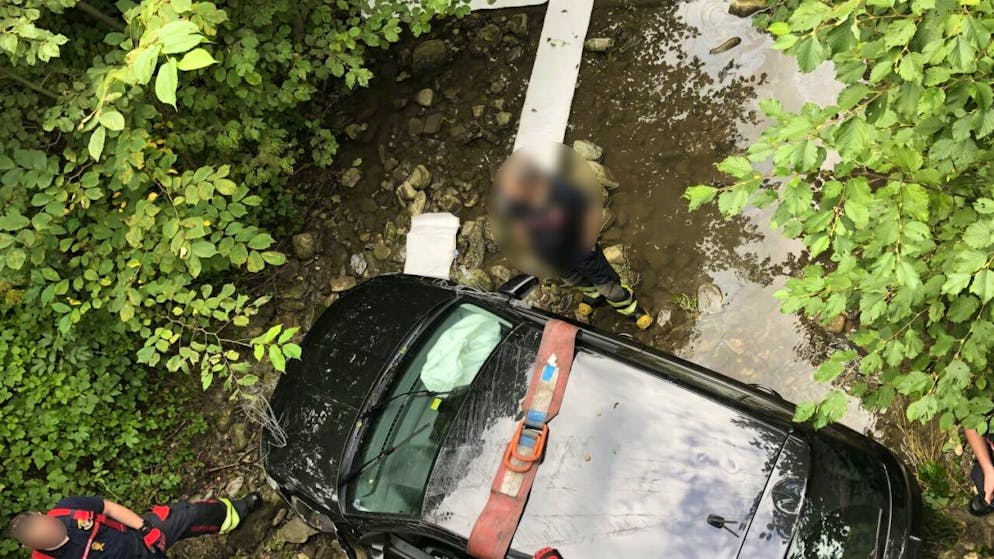 Un début de pollution a été constaté à Semsales, suite à une embardée.