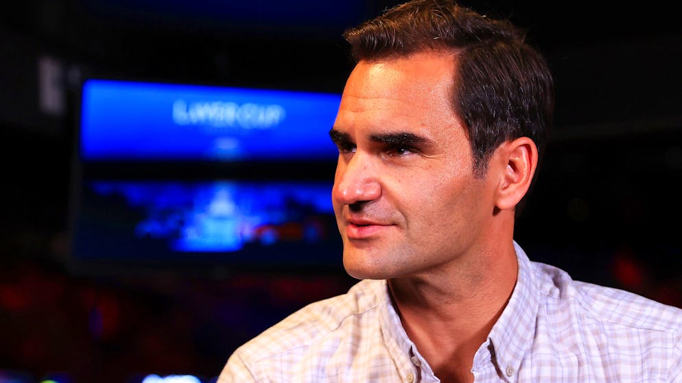 Roger Federer schaut sich aktuell viele Tennismatches als Zuschauer an.