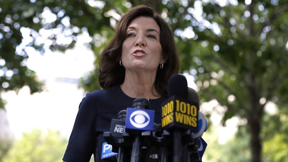 La governatrice dello Stato di New York Kathy Hochul.