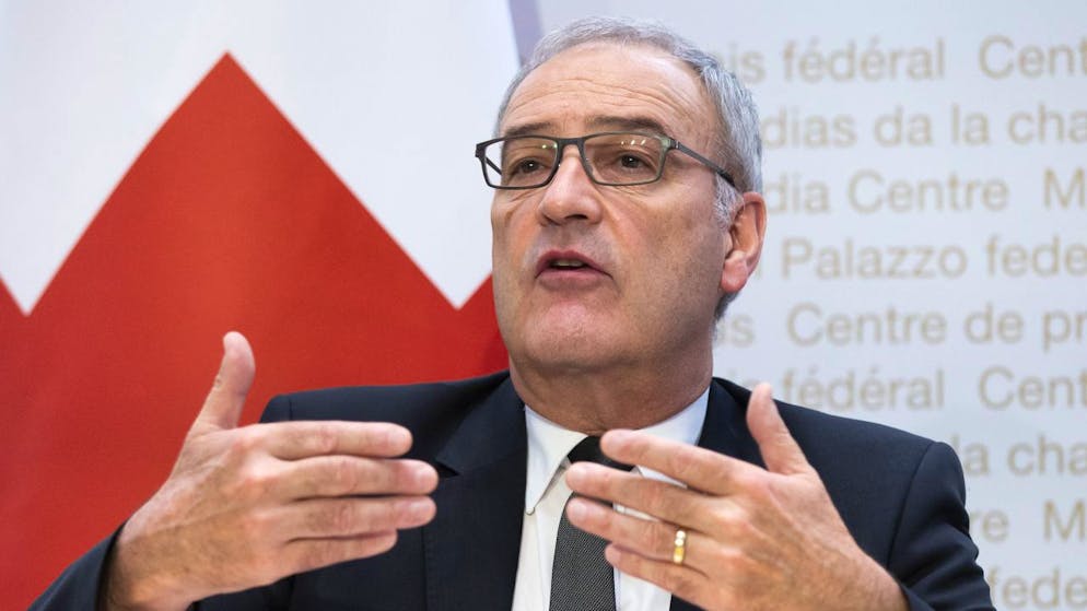 Il presidente della Confederazione Guy Parmelin