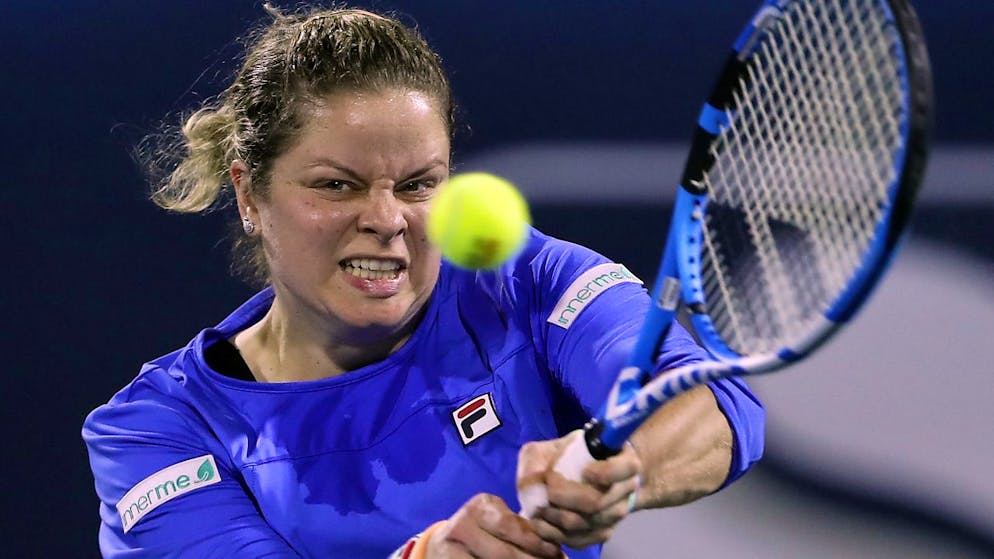 Kim Clijsters musste sich erneut geschlagen geben