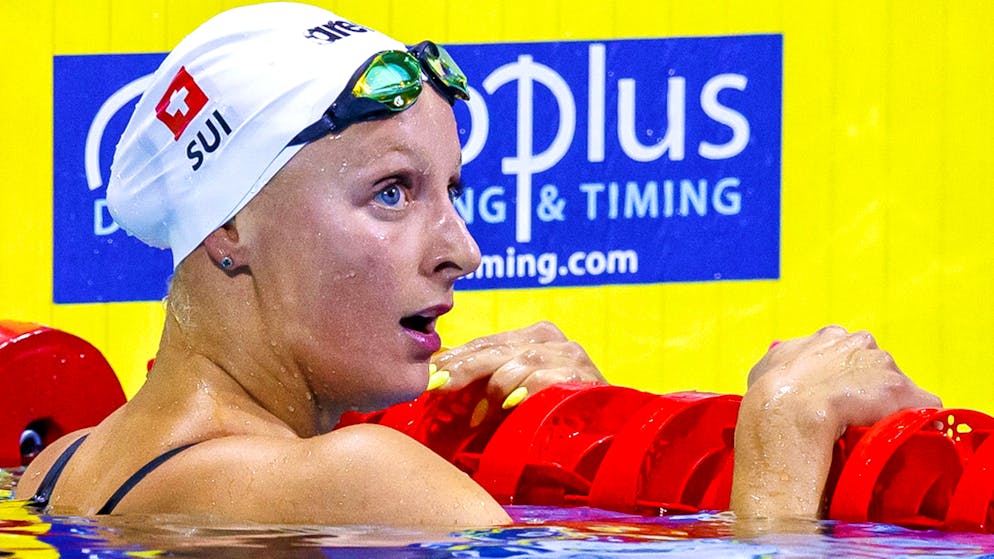 Maria Ugolkova accélère sur 400 m 4 nages en petit bassin.