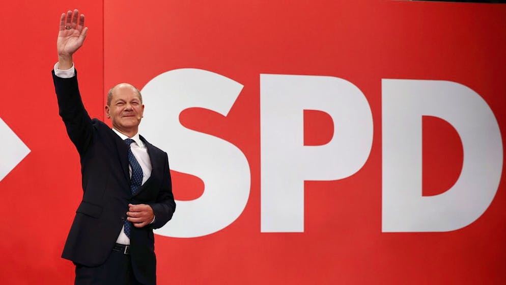 Les sociaux-démocrates d'Olaf Scholz arrivent en tête des législatives allemandes.