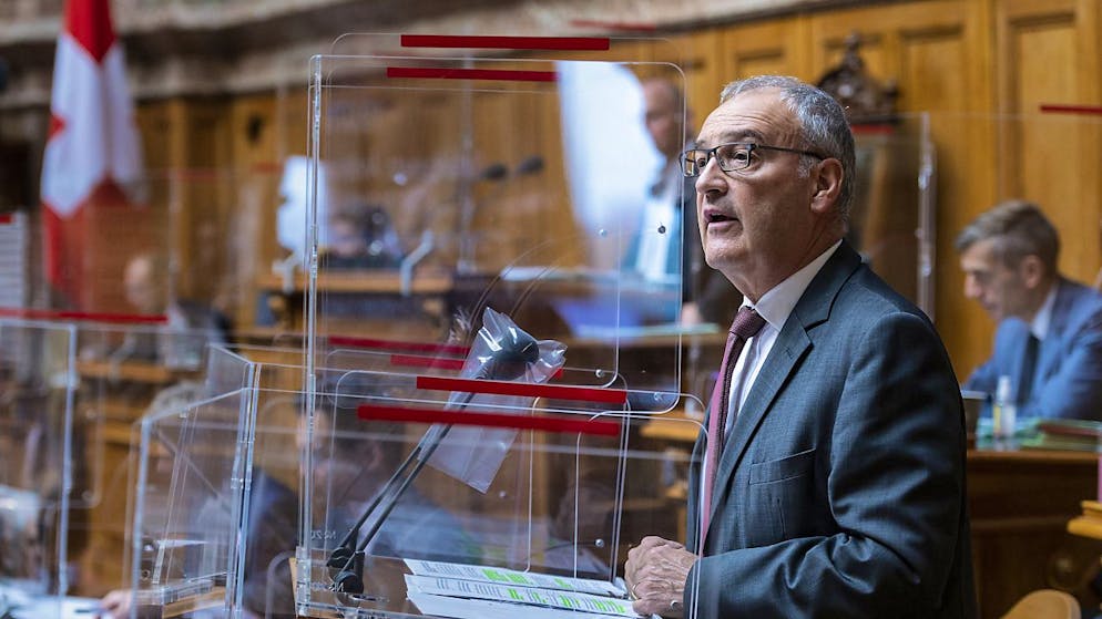 Guy Parmelin ha ripetuto più volte che il Governo non commenta ciò che uno dei suoi membri ha o avrebbe detto in pubblico