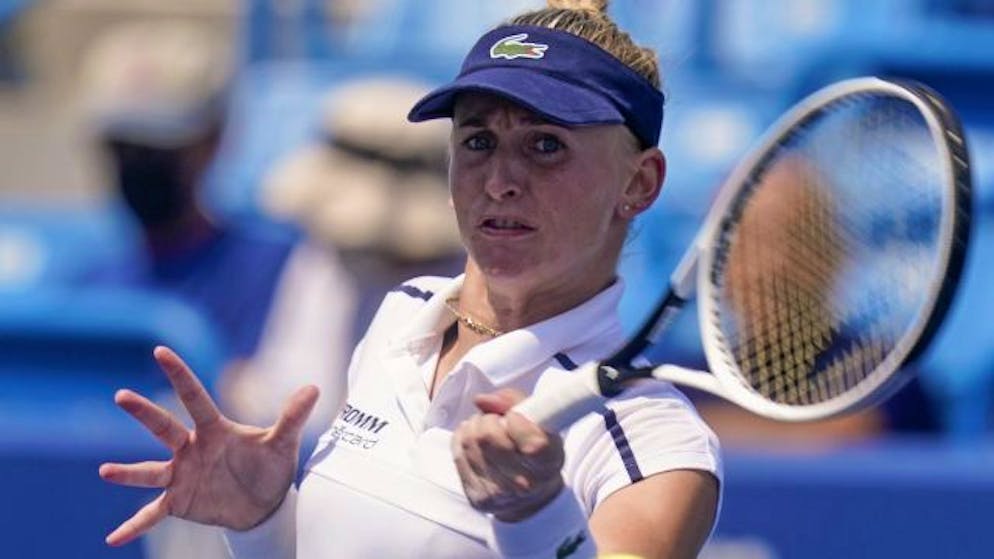 Jil Teichmann musste mehr kämpfen, als in der ersten Phase der Partie gegen Kaia Kanepi erwartet.