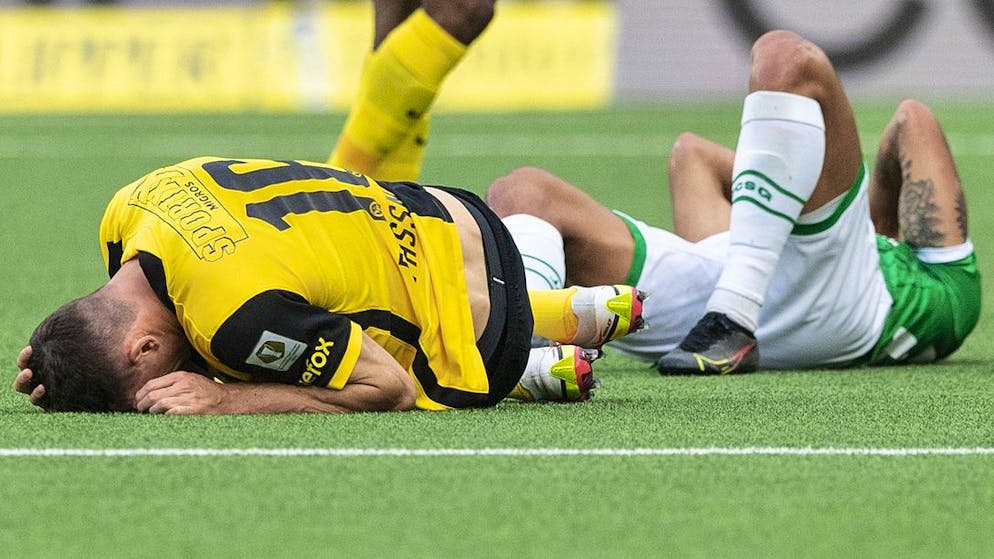 Christian Fassnacht (à gauche) est forfait pour le match de mercredi en Ligue des champions.