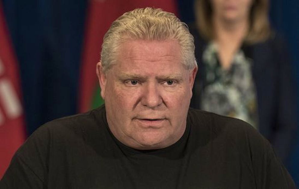 «Nous sommes soulagés d'apprendre qu'aucun mineur n'est blessé», a indiqué sur Twitter Doug Ford, le Premier ministre de l'Ontario. (archives)