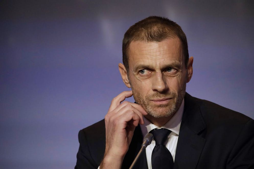 Il presidente della UEFA Aleksander Ceferin