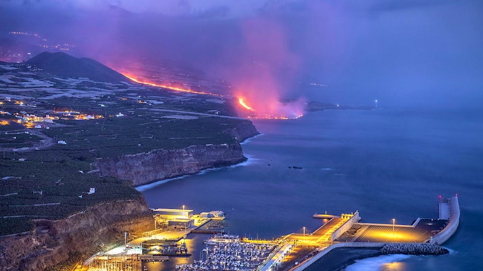 Già un migliaio di edifici danneggiati sull'isola della Palma Lava