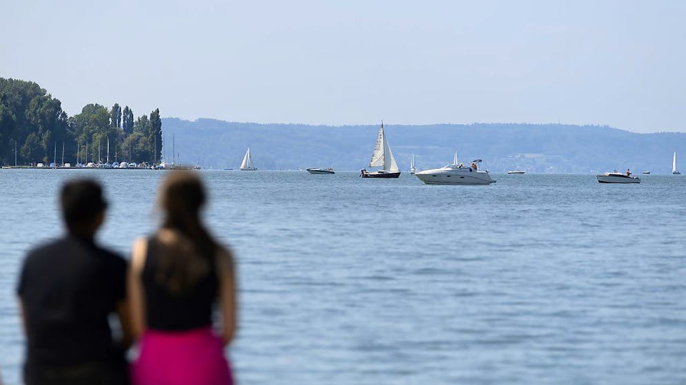 Fernwärme aus dem Bielersee: derzeit baut der Energieverbund Bielersee zwei entsprechende Leitungen in den See hinaus. (Symbolbild)