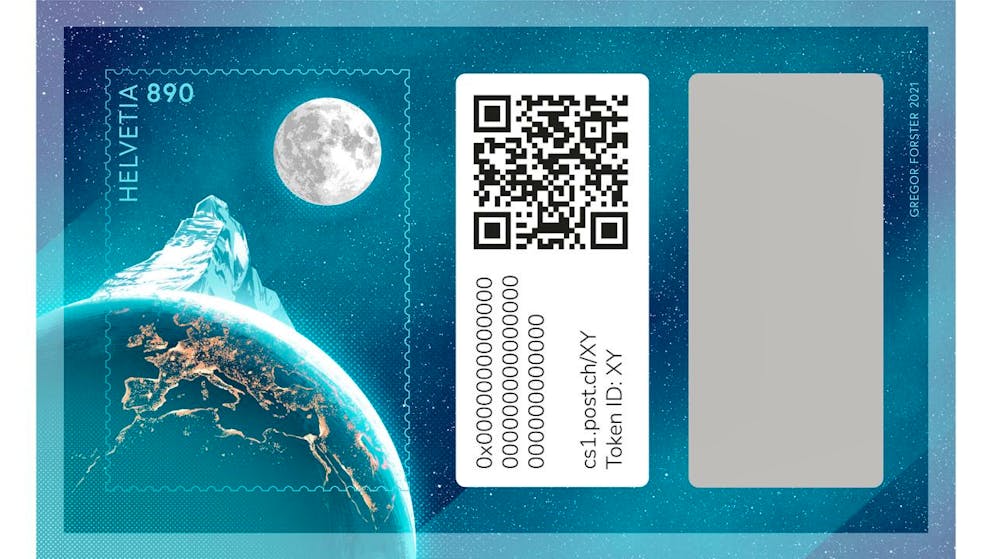 La Posta lancerà il primo cripto-francobollo svizzero.