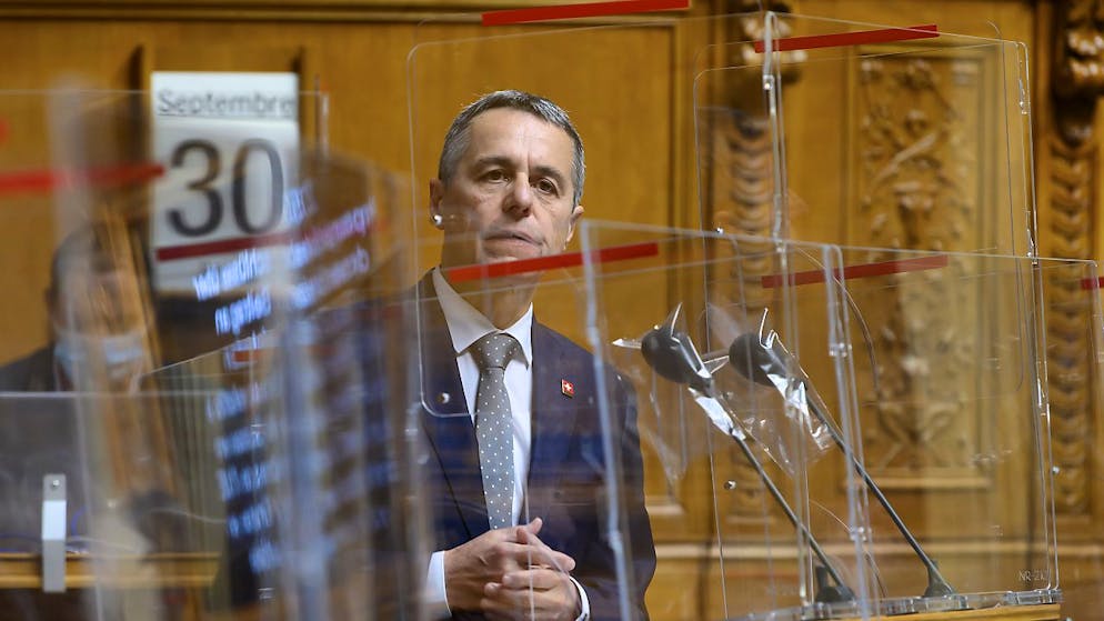 Per il ministro Ignazio Cassis, il miliardo di coesione è un gesto di buona volontà per stabilizzare le relazioni con l'Ue.