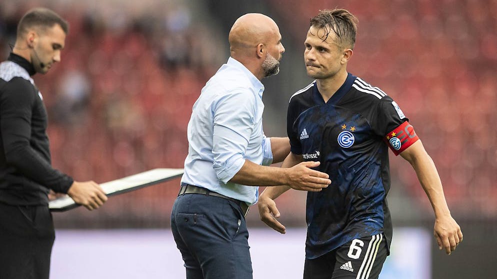 Wieder ein Muskelfaserriss: Amir Abrashi steht Trainer Giorgio Contini und den Grasshoppers bis auf Weiteres nicht zur Verfügung