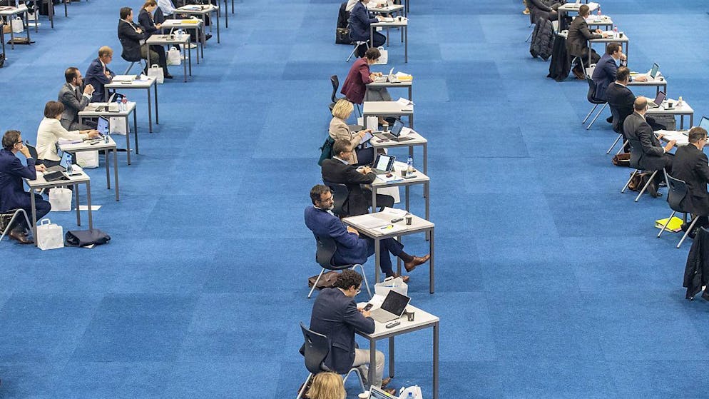 Die FDP-Fraktion forderte in ihrer Motion Massnahmen für einen effizienteren Ratsbetrieb. (Archivbild)
