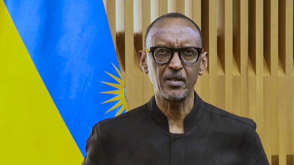 Il presidente del Ruanda Paul Kagame (foto d'archivio)
