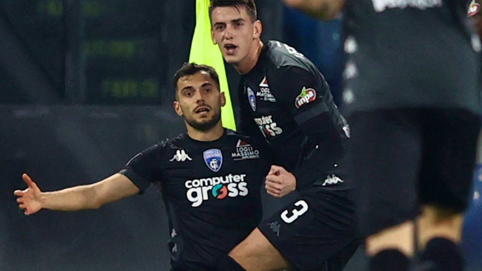 Nedim Bajrami glich im Cup gegen Napoli zweimal aus