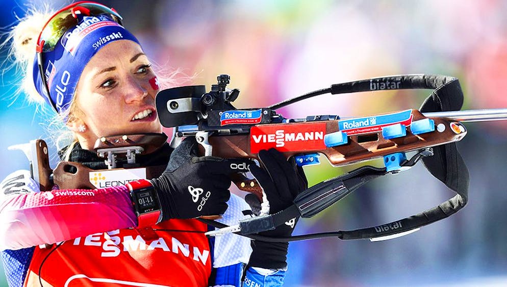 Aufwärtstendenz bei Elisa Gasparin: Als 25. erzielt sie beim Weltcup in Oberhof ihr bestes Saison-Resultat.