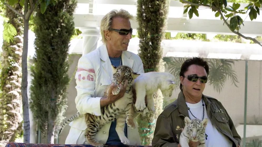 Magier-Duo. Siegfried Fischbacher ist jetzt bei Roy im Himmel