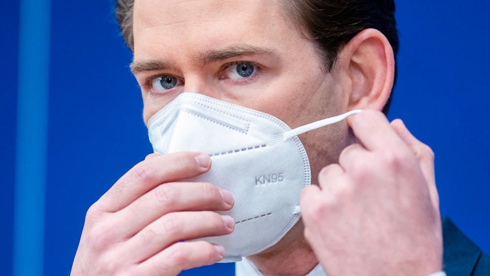 Österreichs Bundeskanzler Sebastian Kurz in Wien.